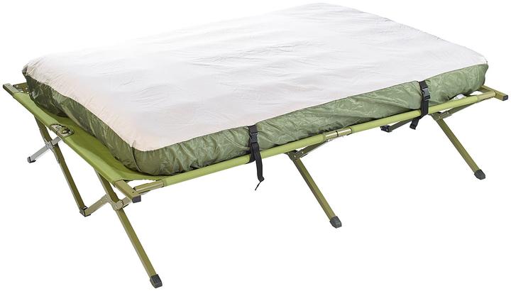 Produktbild Semptec 4in1-Doppelzelt mit 2 Schlafsäcken, Matratze, Liege und Kissen (Kuppelzelt, 22.20 kg, 2 Personen)