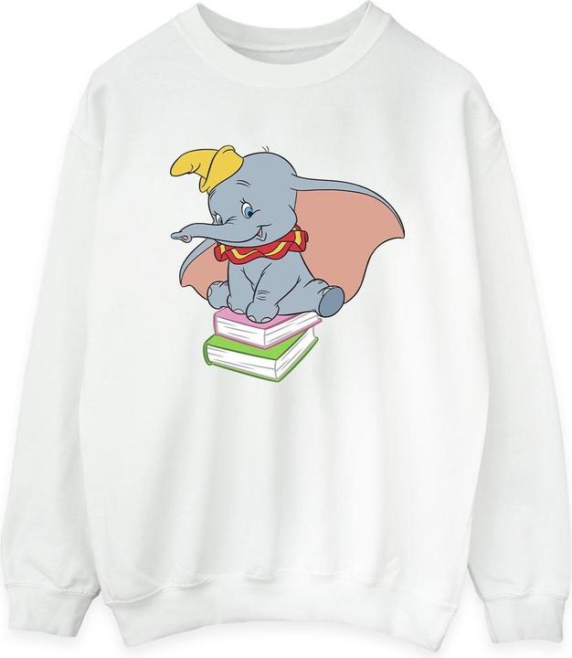 Immagine prodotto Disney Dumbo Sitting On Books Felpa Donna (M)