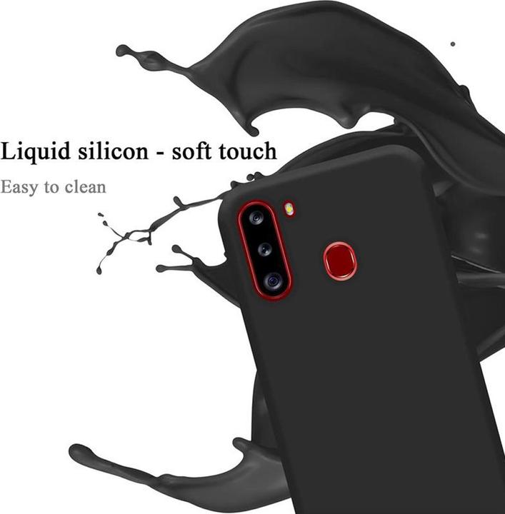 Produktbild Cadorabo TPU Liquid Silicone Case Cover (Samsung Galaxy A21)