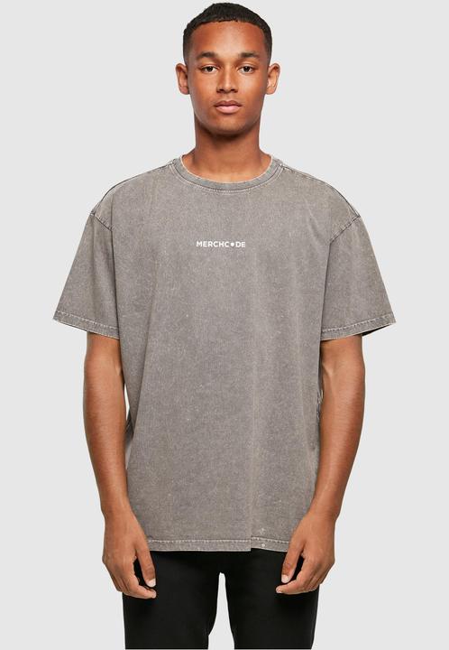 Image du produit Merchcode Break The Rules Acid Washed Heavy Oversized Tee - 113673 (L)