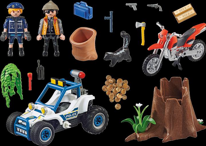 Produktbild Playmobil Polizei-Geländewagen: Verfolgung des Schatzräubers (70570, Playmobil City Life)
