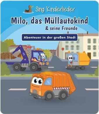 Produktbild Tonies Milo, das Müllauto-Kind & seine Freunde - Abenteuer in der grossen Stadt (Deutsch)