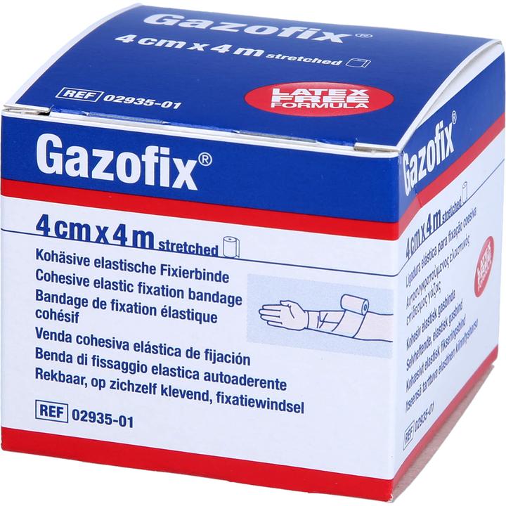 Image du produit BSN kohäsive Fixierbinde 4cmx4m hautfarben latexfrei