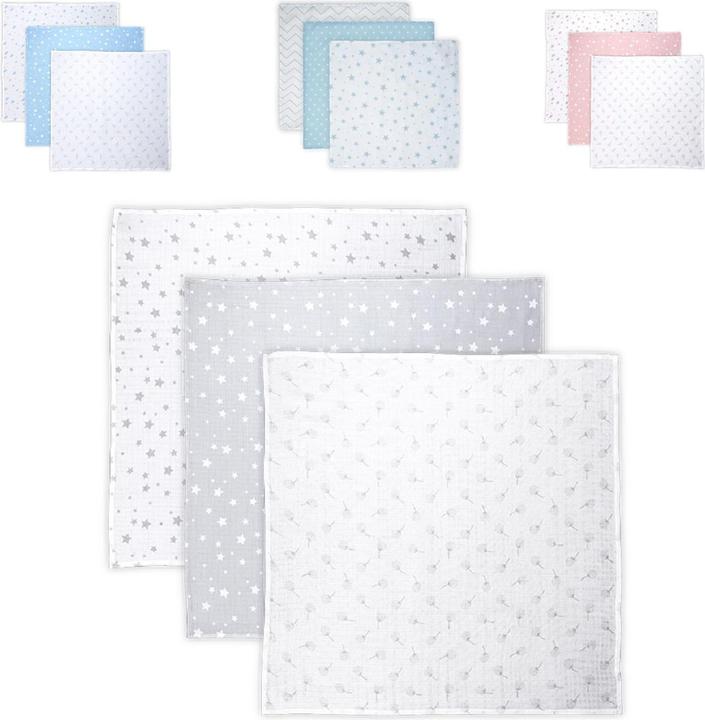 Produktbild Lorelli Wickeldecke Trio Baumwolle 80x80 (80 x 80 cm)