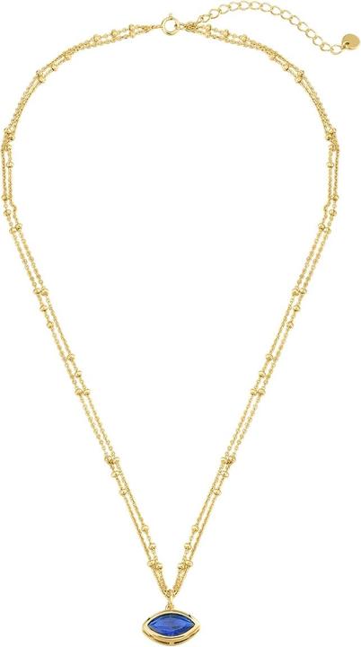 Produktbild Glanzstücke München Damen Kette Allsehendes Auge Sterling Silber - 34630 (Sterling Silber, 40 - 45 cm)