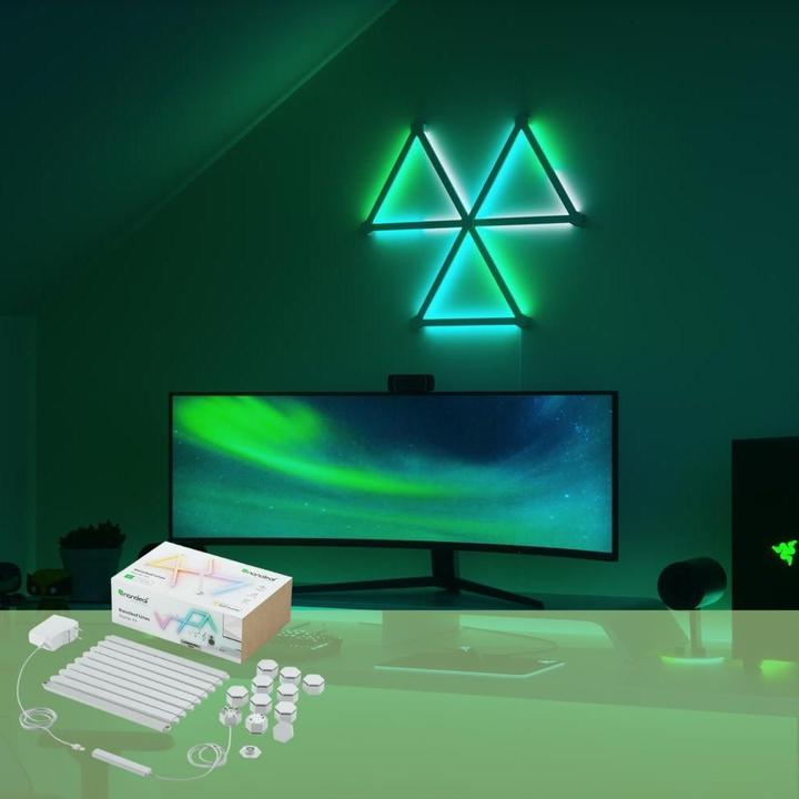 Image du produit Nanoleaf Lines (RGBW, 252 cm, Intérieur)