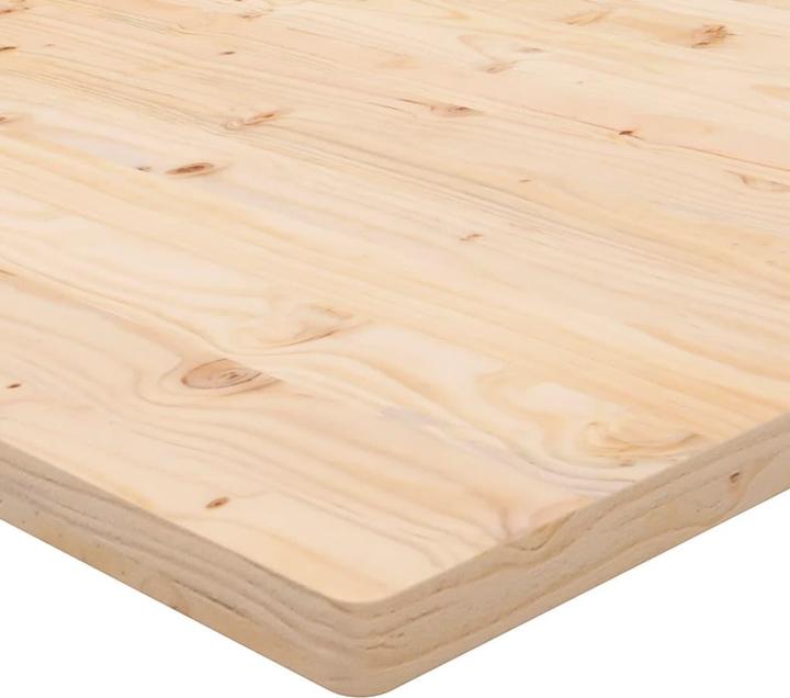 Actual product image VidaXL Schreibtischplatte 110x55x2,5 cm Massivholz Kiefer (110 x 55 x 2.5 cm)