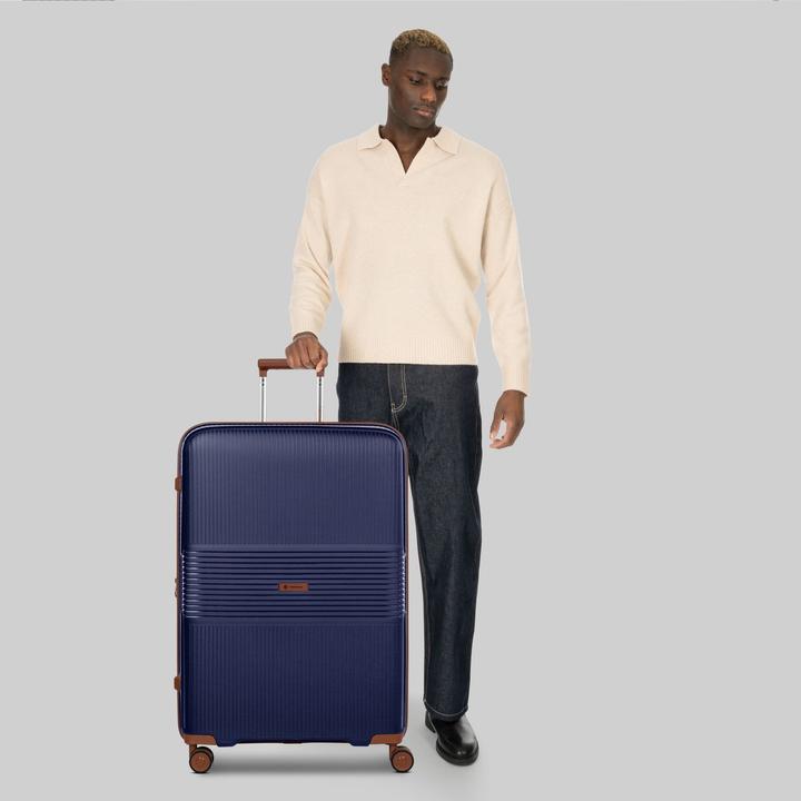 Actual product image Farmhood Eco Edition 02 4 Rollen Trolley 76 cm mit Dehnfalte (109 l, XL (from 140l))