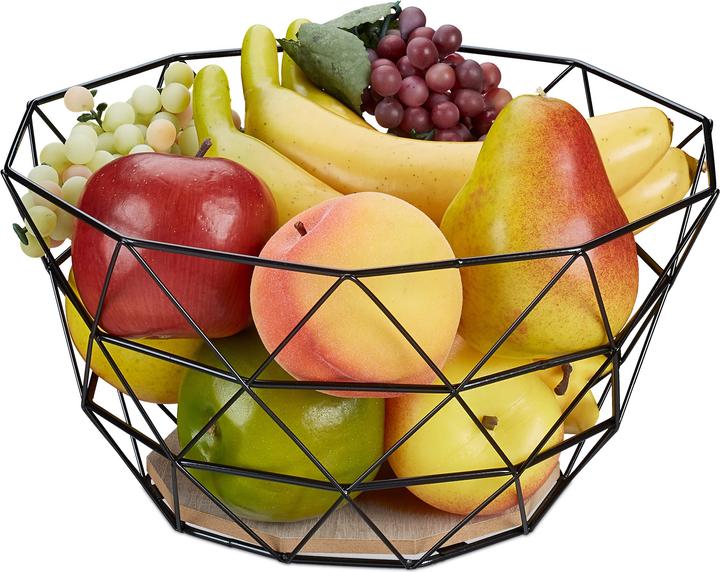 Immagine prodotto Relaxdays Portafrutta (28 x 28 x 14,5 cm)