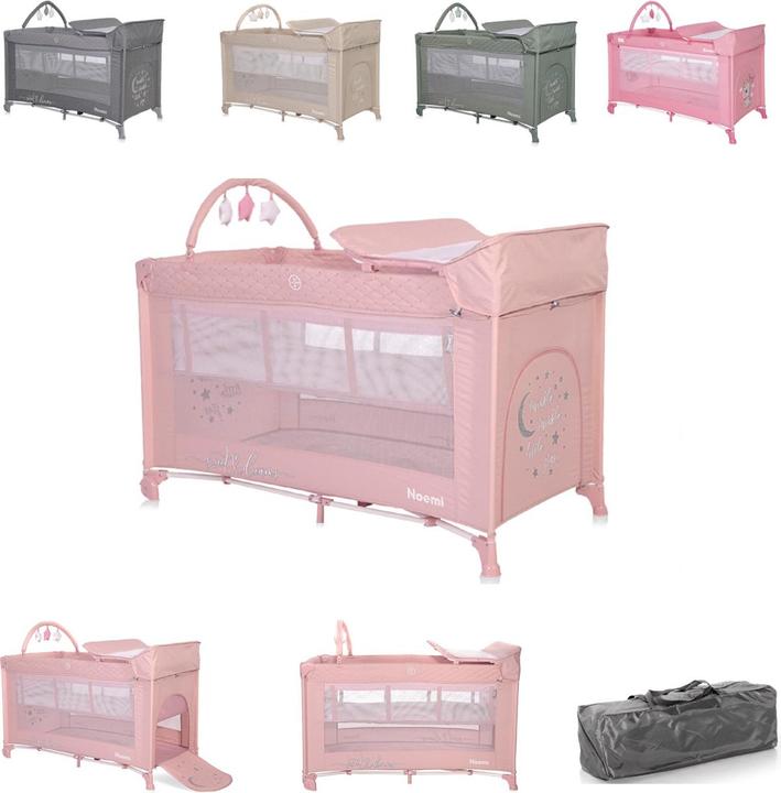 Lorelli Travel cot Noemi 2 levels