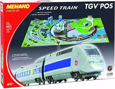 Image du produit Mehano TGV POS Train avec rails