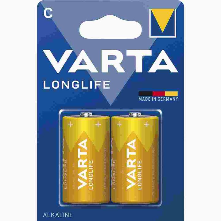 Produktbild Varta Longlife (2 Stk., C, 7600 mAh)