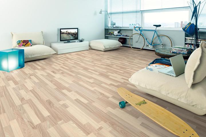 Produktbild Megafloor Esche weiss (Laminat, 2.48 m²)