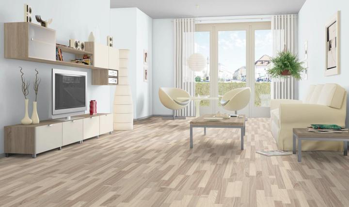 Produktbild Megafloor Esche weiss (Laminat, 2.48 m²)