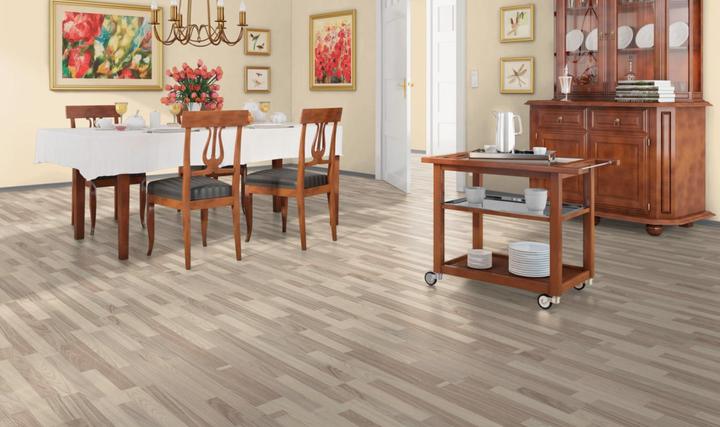 Produktbild Megafloor Esche weiss (Laminat, 2.48 m²)