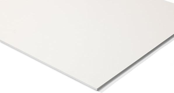 Actual product image smiT SHARP whiteboard, frameless, with straight corners, WxH 980 x 980 mm.