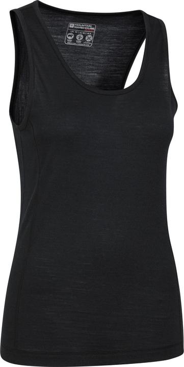 Actual product image Mountain Warehouse Womens/Ladies Merino Wool Cami Vest Top (36 D)