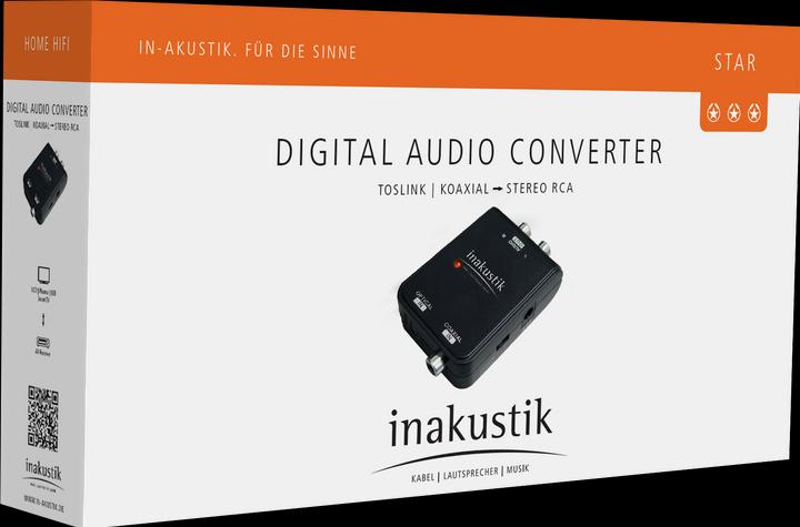 Productafbeelding Inakustik Ster Audio Converter (Digitaal -> Analoog)