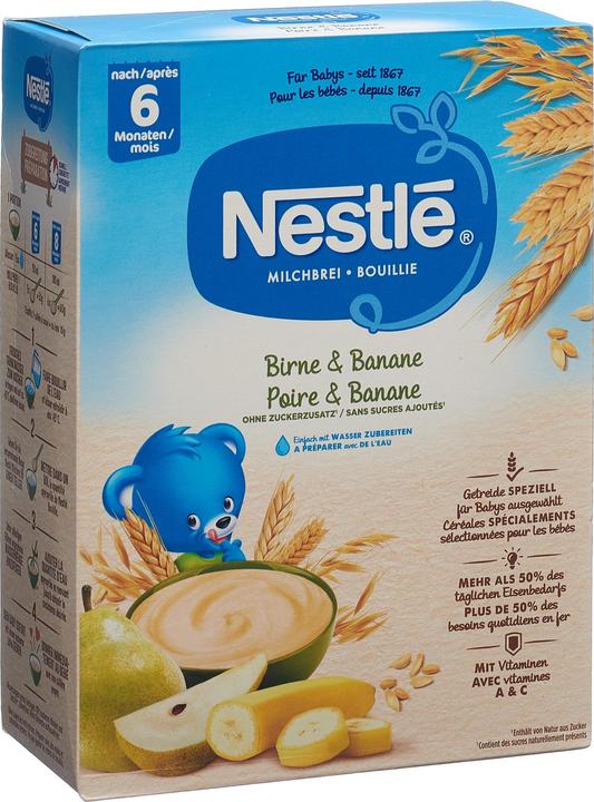 Image du produit Nestlé Milk Porridge Pear Banana - Après 6 mois (450 g)