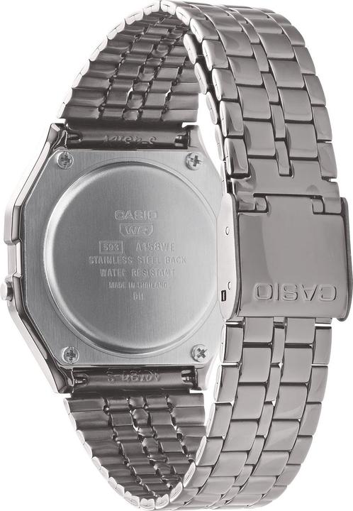 Actual product image Casio Retro Vintage - A158WETB-1AEF (Digital watch, 34 mm)