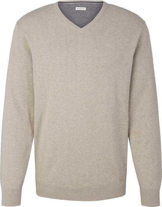 Tom Tailor Strickpullover Pullover V-Neck (XL)
