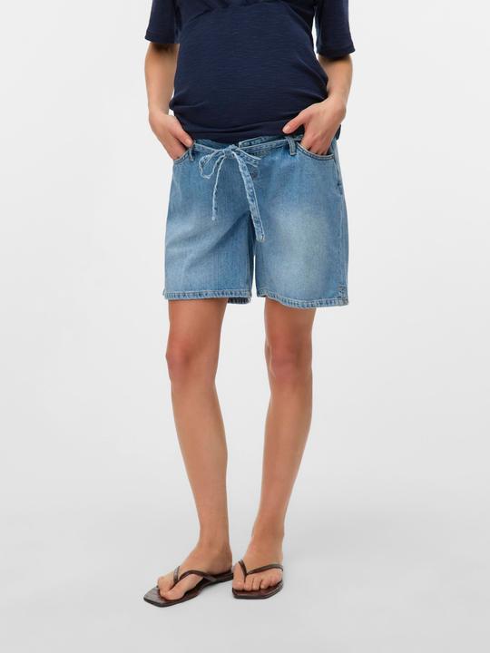 Produktbild Mamalicious Locker geschnitten Mid Rise Shorts Jeans-Shorts (S)
