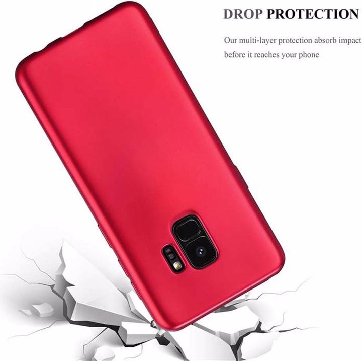 Image du produit Cadorabo Couverture métallique mate TPU (Samsung Galaxy S9+)
