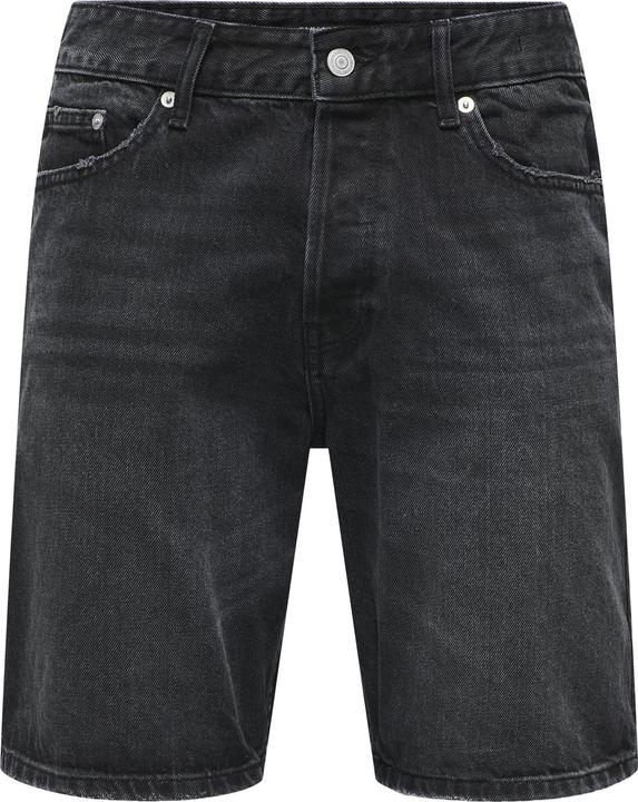 Only & Sons Onsedge Black 2047 Tai Dnm Shorts Noos
