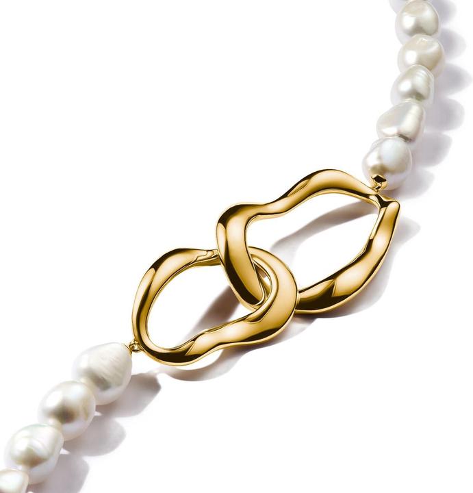 Actual product image Thomas Sabo Perlenkette Natural Beauty vergoldet (Freshwater cultured pearl, Sterling silver 925)