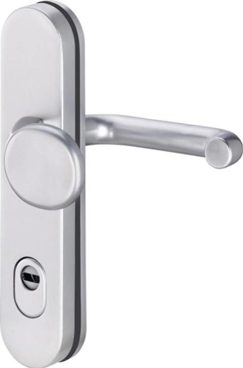 Actual product image EDI Protection set Logo 8755/0292 Aluminium F1 92 mm 65-75 mm (Door handle)