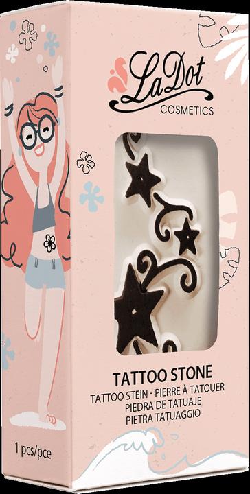 Actual product image La Dot Cosmetics Stamp tattoo stone medium ribal star
