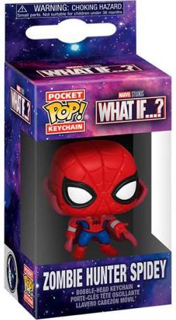 Actual product image Funko POP Keychain Marvel Spider Man
