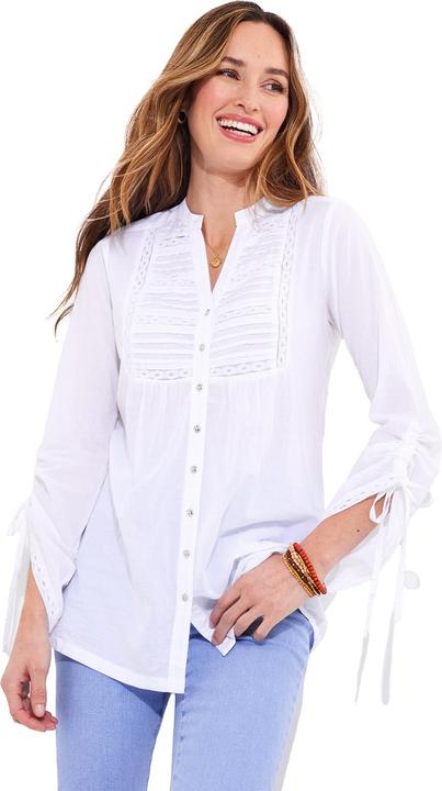 Actual product image Joe Browns Lace Detail Pintuck Blouse (38)