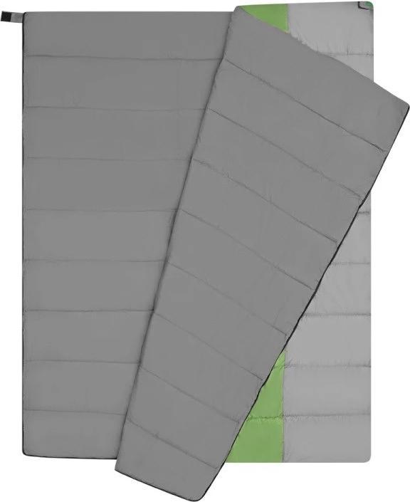 Actual product image Nils Camp NC2011 GREY-Žalias DOUBLE SLEEVE BAG (190 cm)
