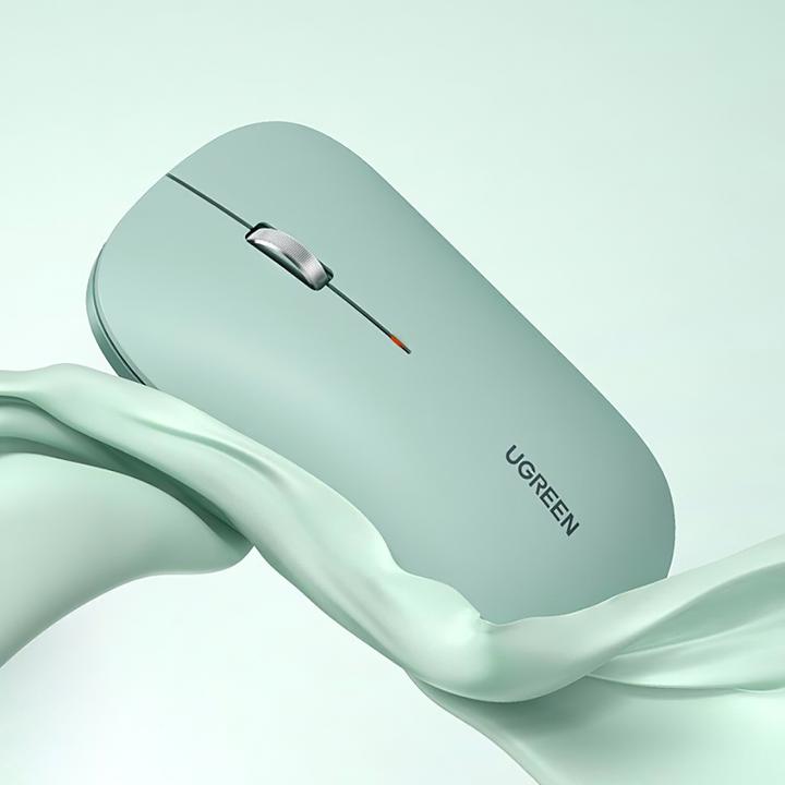Produktbild Ugreen Wireless Mouse MU001 (Green) (Kabellos)