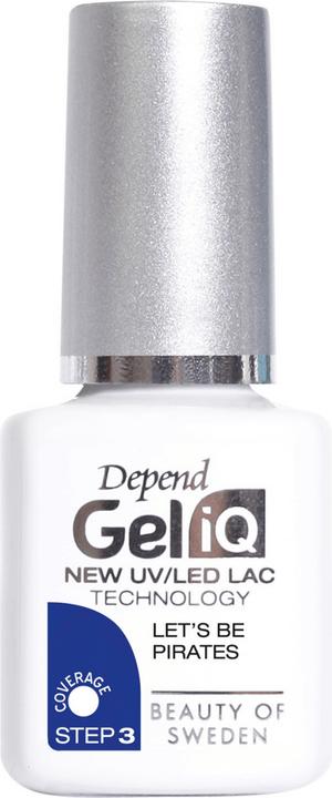 Actual product image Beter Better Depend Gel Iq Esmalte Lets Be Pira 41010 (Navy blue, Gel-Effect Nail Polish)