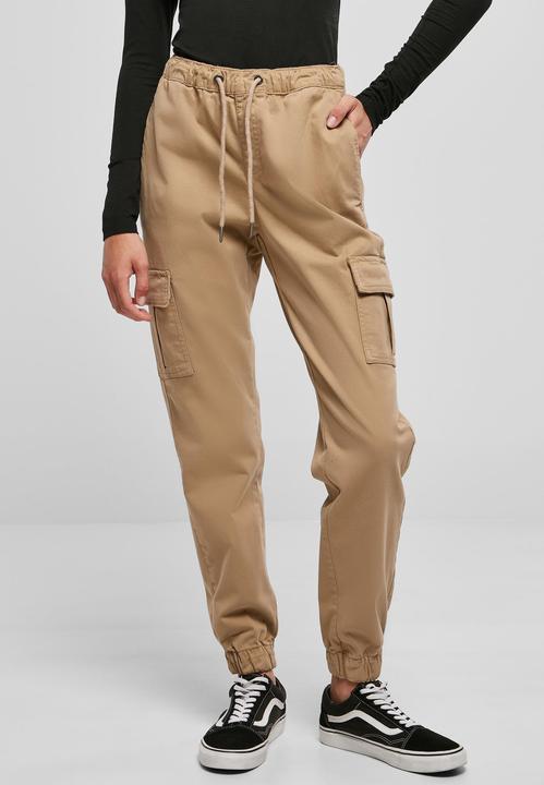 Actual product image Urban Classics Ladies High Waist Cargo Comfort Jogging Pants - 16932 (XL)