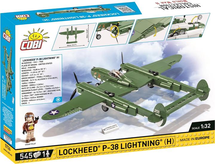 Produktbild Cobi Lockheed P-38H Lightning