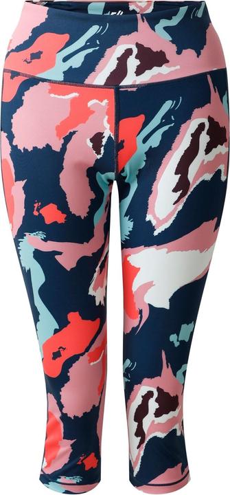 Actual product image Regatta Womens/Ladies Influential II Marble Swirl 3/4 Length Leggings (40 D)