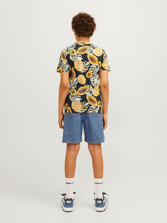 Actual product image Jack & Jones Jortampa Aop Tee Ss Crew Neck Jnr (140)