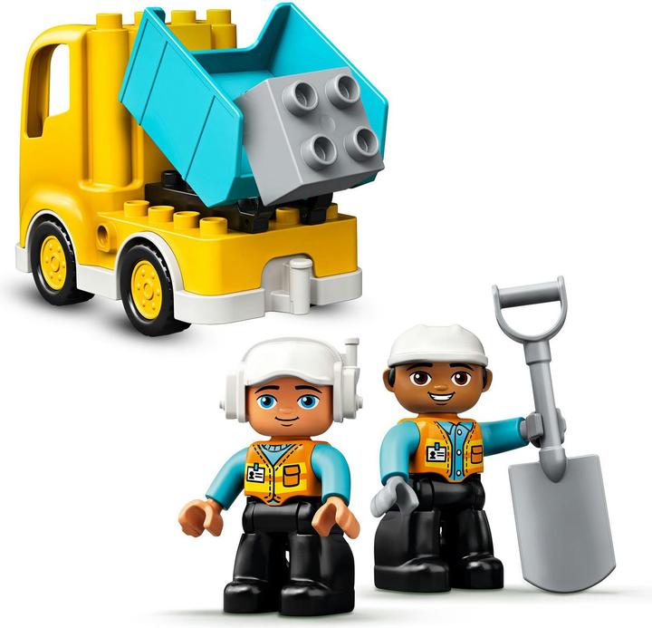 Actual product image LEGO DUPLO excavators and trucks (10931)