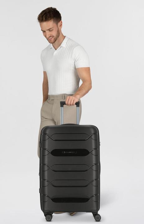 Actual product image Polestream Strz by Asteroid 4 Rollen Trolley L 74 cm mit Dehnfalte (92 l, XL (from 140l))