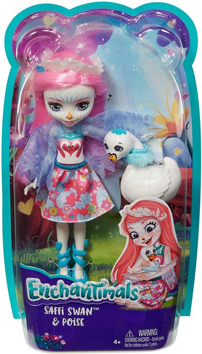 Image du produit Enchantimals Saffi Cygne & Poisi - Mini Poupée - 4 ans et +