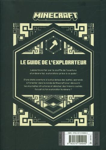 Image du produit Minecraft : le guide de l'explorateur : livre officiel (Français, Mojang, 2023)