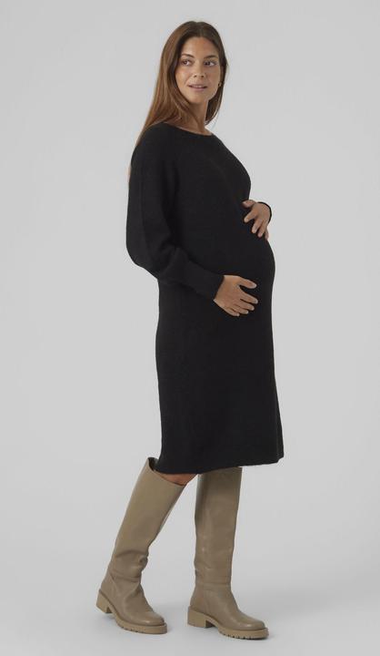 Actual product image Vero Moda Maternity VMMSIMONE LS BOATNECK DRESS GA EXC Knit Dress (S)