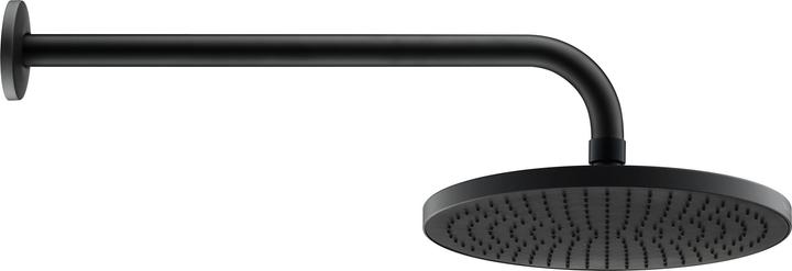 Produktbild Duravit Kopfbrause 1 jet, 230 schwarz matt (1 Strahlarten, 24 l/min)