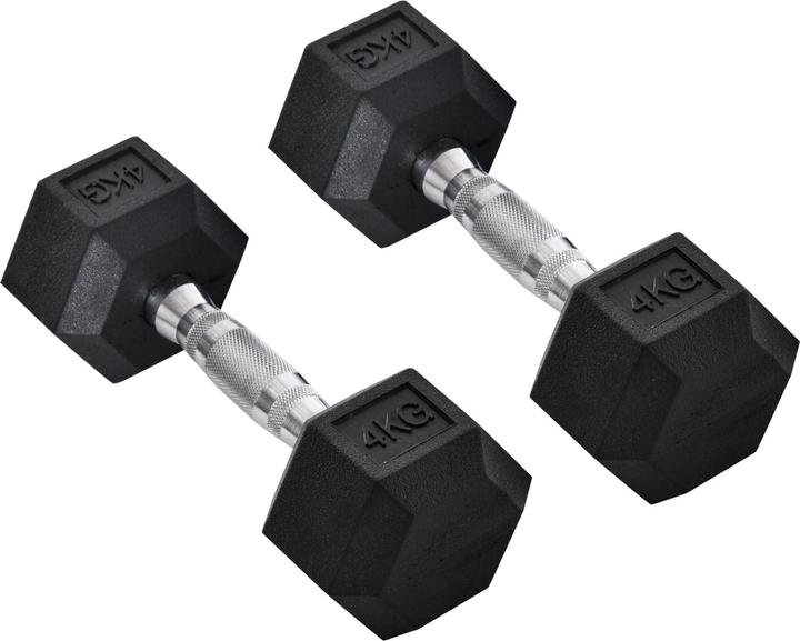 Image du produit Jamb Haltères courts 2x 4kg (2 x 4 kg)