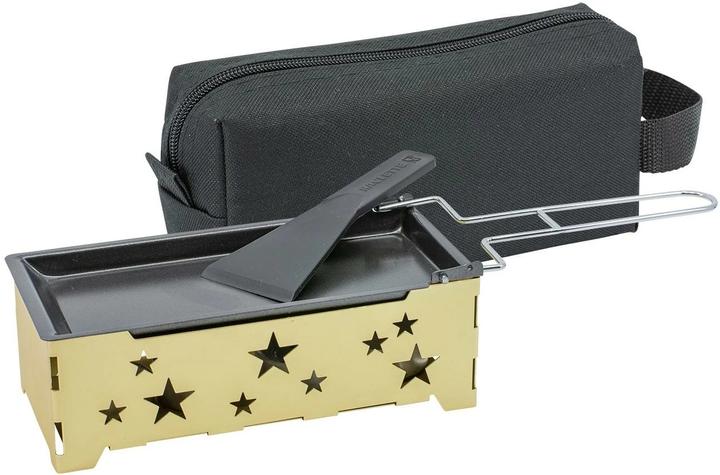 Produktbild Kadastar Teelicht-Raclette 2go Golden Star Gold/Schwarz