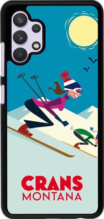 Produktbild PhoneLook Hülle Crans-Montana Ski Downhill (Samsung Galaxy A32)