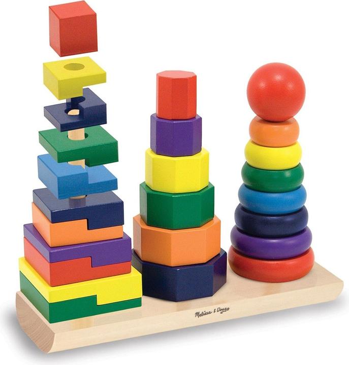 Image du produit Melissa & Doug Empileur géométrique (10567)